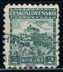Stamps : Europe : Czechoslovakia :  Scott  134  Castillo Pernestan
