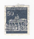 Stamps Germany -  Puerta de Branderburgo (repetido)