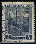 Stamps Czechoslovakia -  Scott  166  montaña Tatra