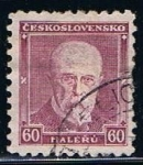 Sellos de Europa - Checoslovaquia -  Scott  169  presidente Masaryk
