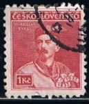 Stamps Czechoslovakia -  Scott  188  Miroslav Tyrs