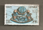 Stamps Egypt -  Barca solar