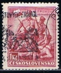 Sellos de Europa - Checoslovaquia -  Scott  229  Soldados de la Legion Checa