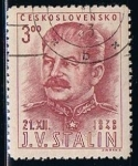 Stamps : Europe : Czechoslovakia :  Scott  400  Joseph Stalin