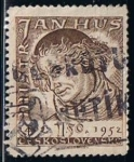 Sellos de Europa - Checoslovaquia -  Scott  534  Jan Hus