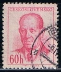 Stamps Czechoslovakia -  Scott  615  Pres. Antonin Zapotochky