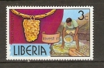 Sellos del Mundo : Africa : Liberia : BUSCADOR  DE  ORO