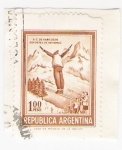 Stamps : America : Argentina :  Deportes de invierno (repetido)