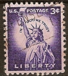 Stamps : America : United_States :  Liberty-Estatua de la Libertad USA