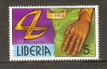 Stamps Liberia -  ANILLO  DE  ORO