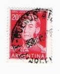 Sellos de America - Argentina -  General Jose de San Martin (repetido)