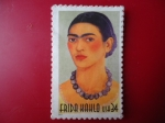 Stamps : America : United_States :  Magdalena Carmen Frida Kalo Calderón-1907-1954