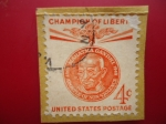 Stamps : America : United_States :  Mahatma gandhi-1869-1948.(Apostole of non violence