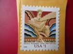 Stamps United States -  Wisdom,Rockefeller Center,New York City
