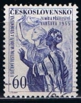 Stamps Czechoslovakia -  Scott  706  Niña y niño