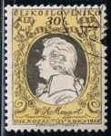 Stamps Czechoslovakia -  Scott  750  Mozart