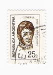 Stamps : America : Argentina :  General Jose de San Martin (repetido)