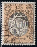 Stamps Czechoslovakia -  Scott  753  casa Bertramka Praga