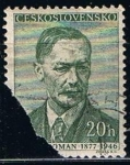 Stamps Czechoslovakia -  Scott  782  Karel Toman