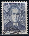 Sellos de Europa - Checoslovaquia -  Scott  795  Pavel Josef Safarik