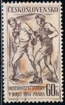 Stamps Czechoslovakia -  Scott  799  Boxeo