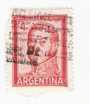 Sellos de America - Argentina -  General Jose de San Martin (repetido)