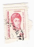 Stamps Argentina -  General Jose de San Martin (repetido)