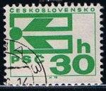 Stamps Czechoslovakia -  Scott  1978  Codigo postal