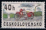 Stamps Czechoslovakia -  Scott  2019  Jawa 250