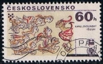 Stamps Czechoslovakia -  Scott  2252 Doncellas