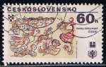 Stamps Czechoslovakia -  Scott  2252 Doncellas (2)