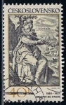 Stamps : Europe : Czechoslovakia :  Scott  2405 La Musa Euterpe tocando la flauta