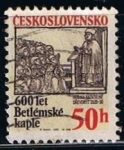 Stamps Czechoslovakia -  Scott  2817  la capilla de belen