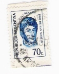 Stamps Argentina -  General Jose de San Martin (repetido)