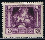 Sellos de Europa - Checoslovaquia -  Scott  B129  Madre y el niño
