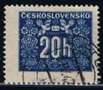 Stamps Czechoslovakia -  Scott  J71  Cifras