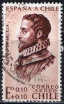Stamps Chile -  Alondo de Ercilla