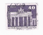 Stamps Germany -  Puerta de Branderburgo (repetido)
