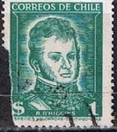Stamps : America : Chile :  Scott  265  Bernado O´Higgins