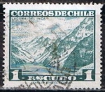 Sellos de America - Chile -  Scott  329A  Laguna del Inca