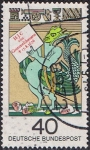 Stamps : Europe : Germany :  III CENT. DE LA MUERTE DEL FABULISTA JOHANN JACOB CHRISTOPHE VON GRIMMELSHAUSEN