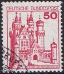Stamps Germany -  CASTILLOS. CASTILLO DE NEUSCHWANSTEIN
