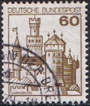 Stamps Germany -  CASTILLOS. CASTILLO DE MARKSBURG