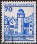 Stamps Germany -  CASTILLOS. CASTILLO DE MESPELBRUNN