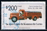 Stamps Chile -  Camion de Bomberos