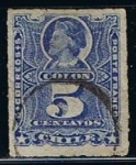 Stamps : America : Chile :  Scott  27  Colon