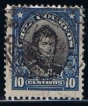 Stamps Chile -  Scott  131  Benardo O´Higgins