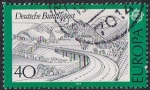 Sellos del Mundo : Europa : Alemania : EUROPA 1977. AUTOPISTA DEL RHÖN