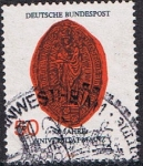 Sellos del Mundo : Europa : Alemania : V CENTENARIO DE LA UNIVERSIDAD DE MAINZ. SELLO RECTORAL