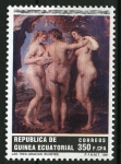Stamps : Africa : Equatorial_Guinea :  Las Tres Gracias, de Pedro Pablo Rubens